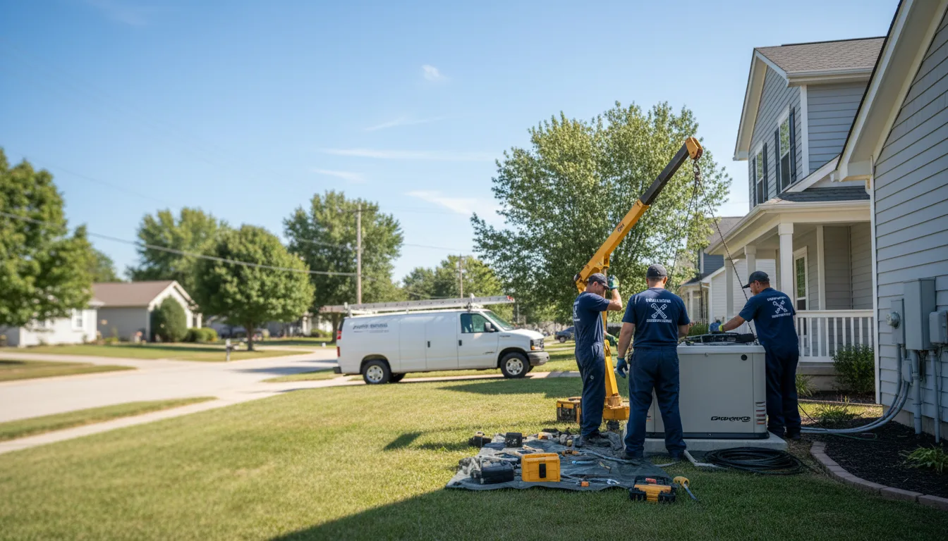 Generator Installation in Saybrook, IL near me